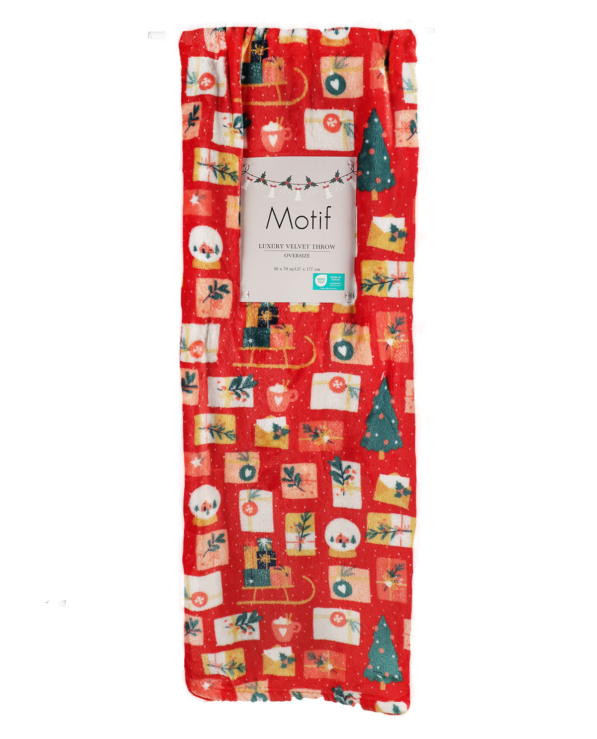 Holiday Christams Plush Throw