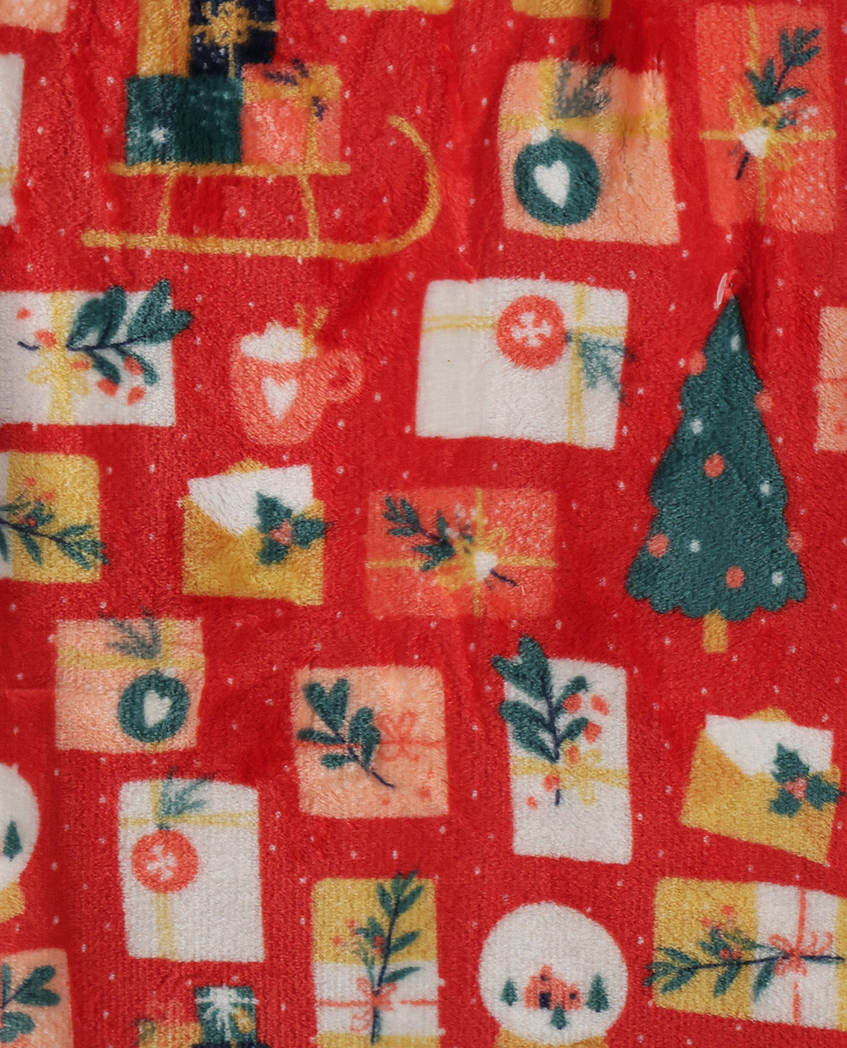 Holiday Christams Plush Throw