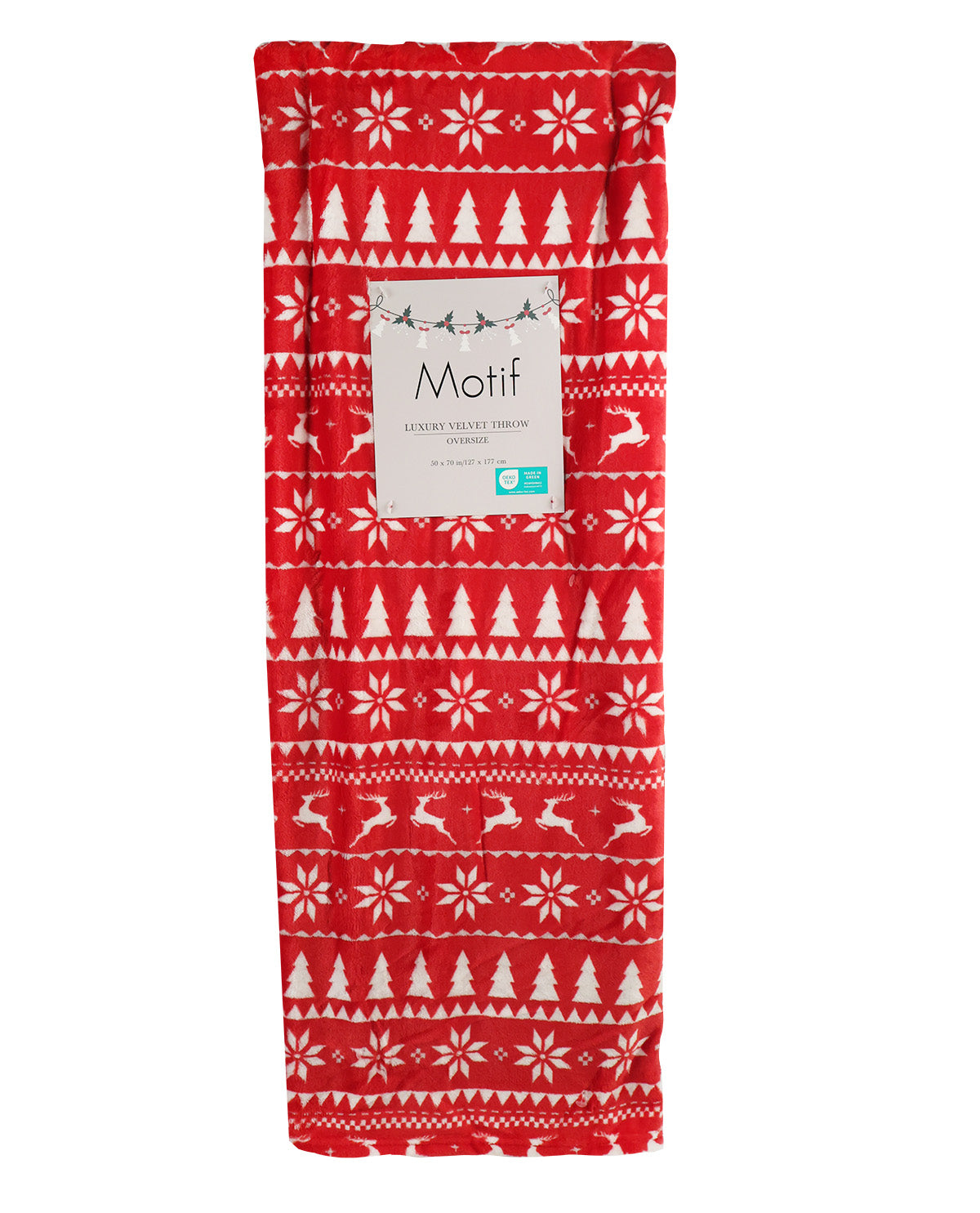 Holiday Christams Plush Throw