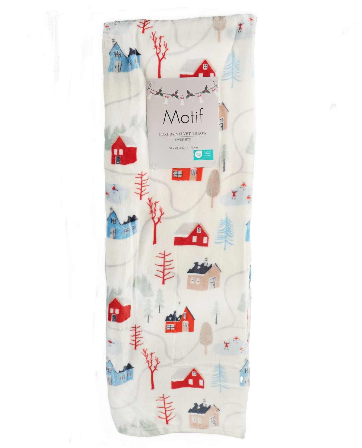 Holiday Christams Plush Throw