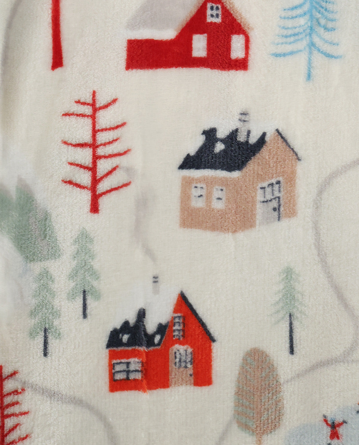 Holiday Christams Plush Throw