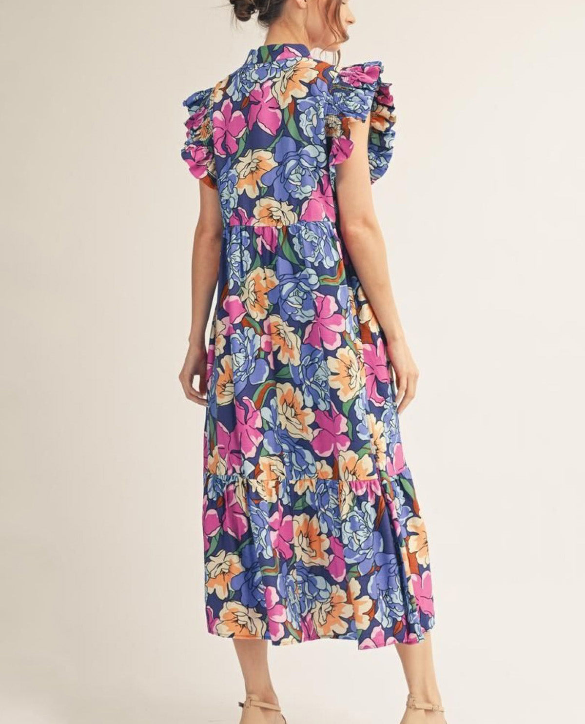 Jodifl Plus Print Maxi Dress