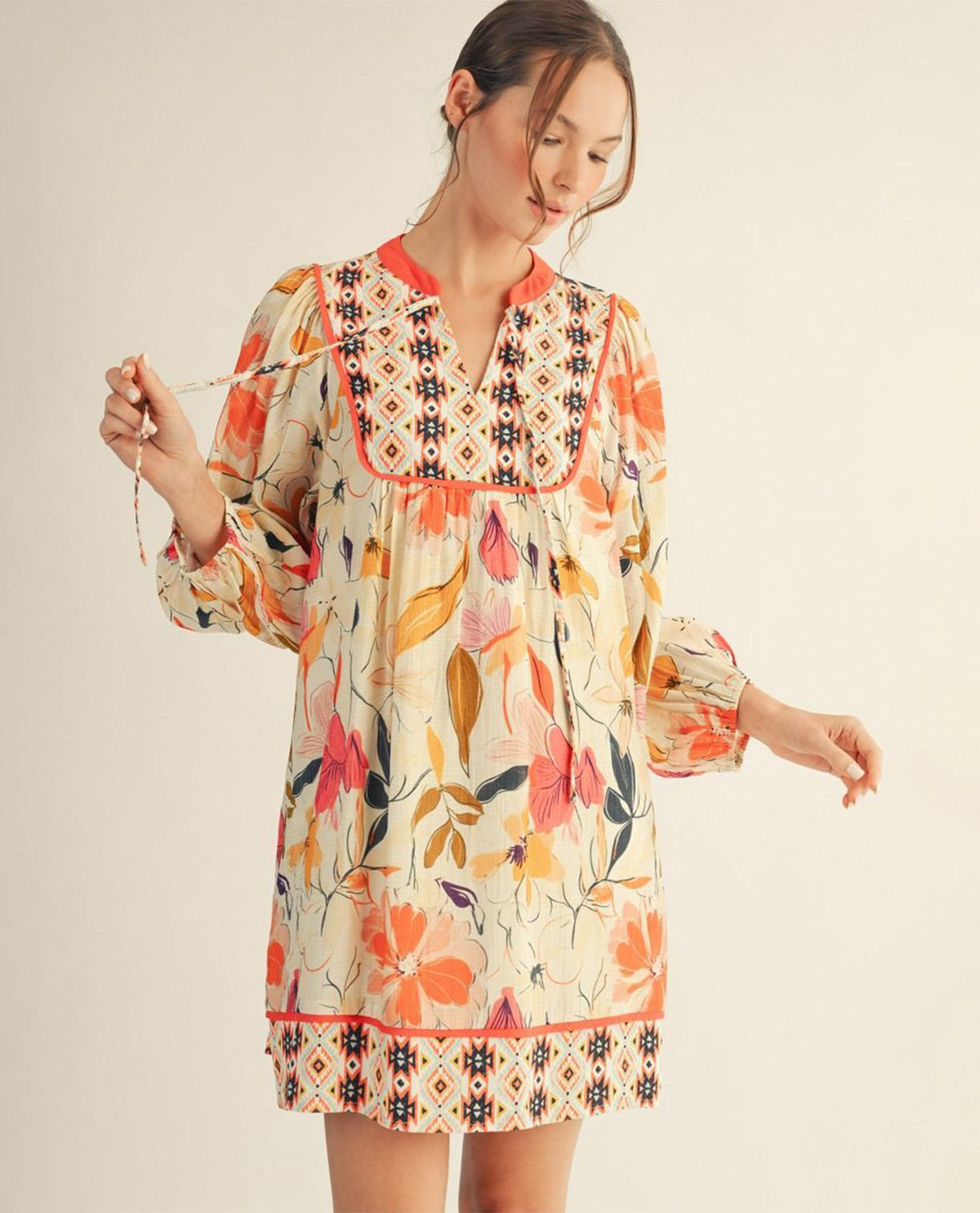 Jodifl Mix Print Dress