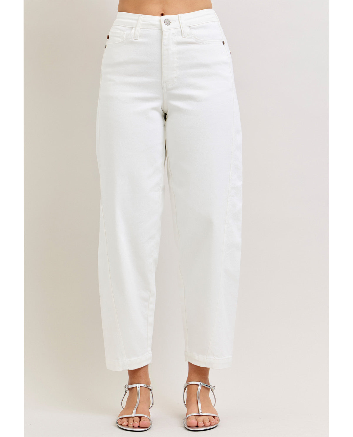 Judy Blue High Waist Barrel Leg Jeans