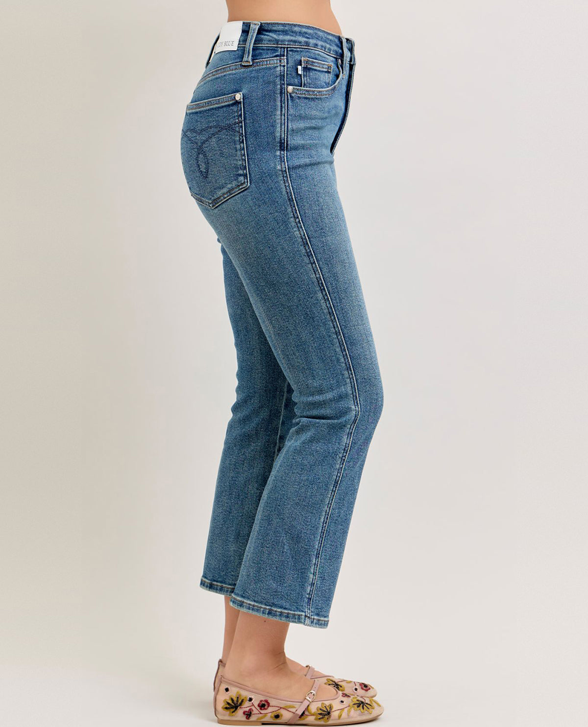 Judy Blue High Waist Tummy Control Kick Flare Jeans