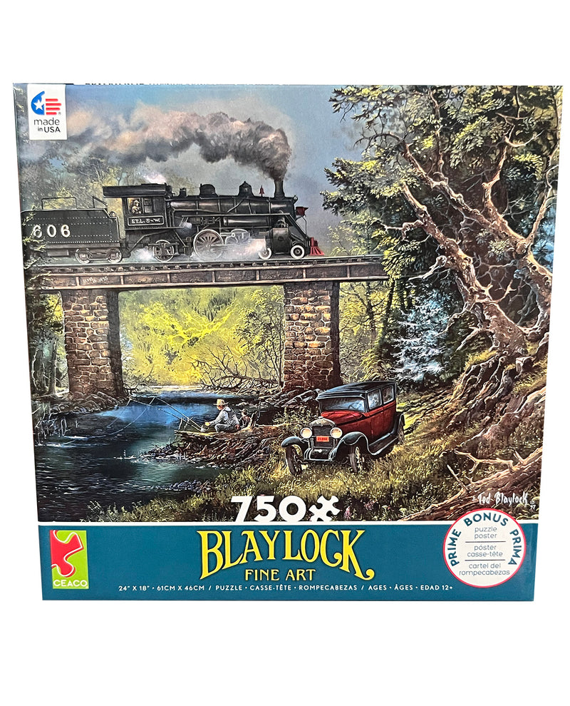 750 Piece Train Puzzle