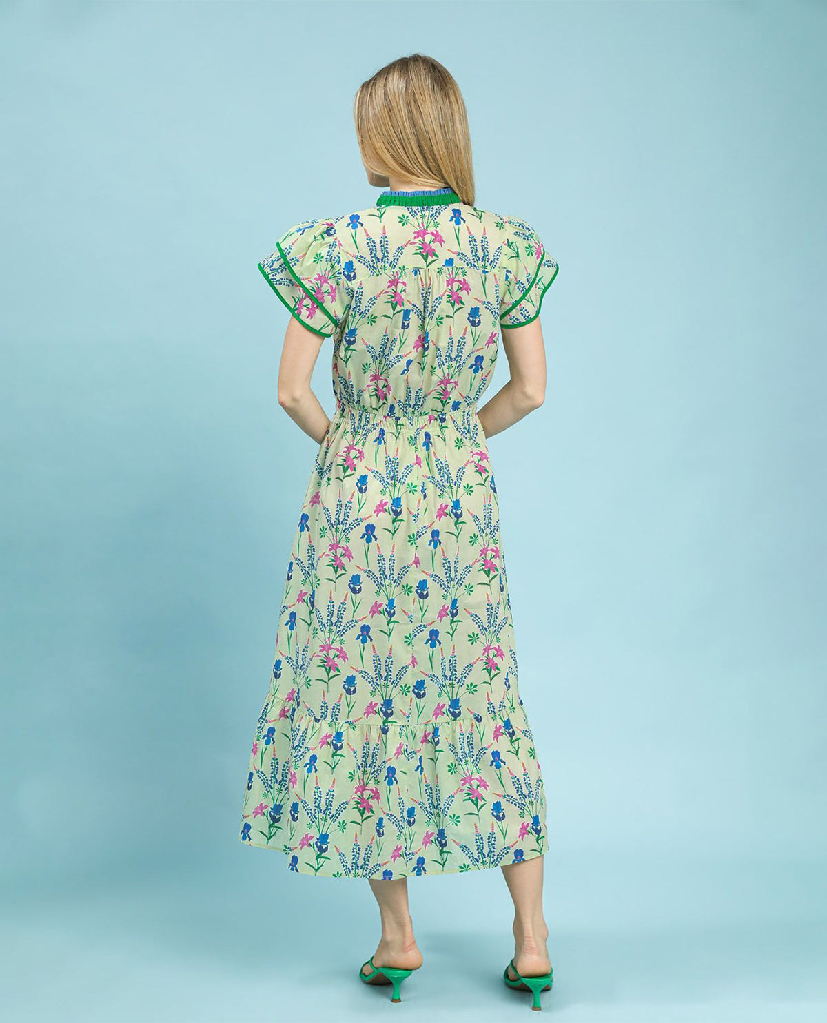 Umgee Floral Print Dress