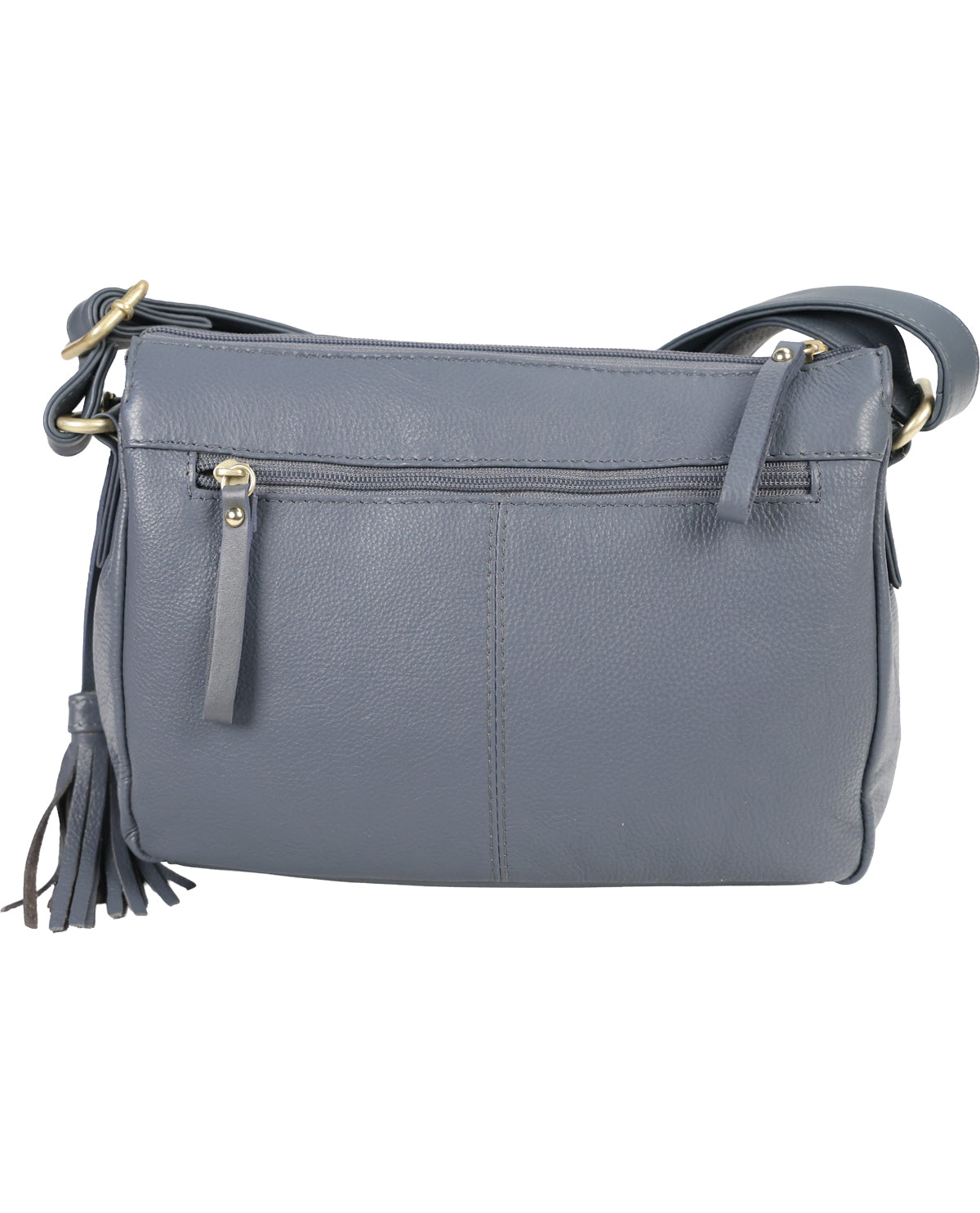 Great American Leatherworks Granada Leather Top Zip Handbag