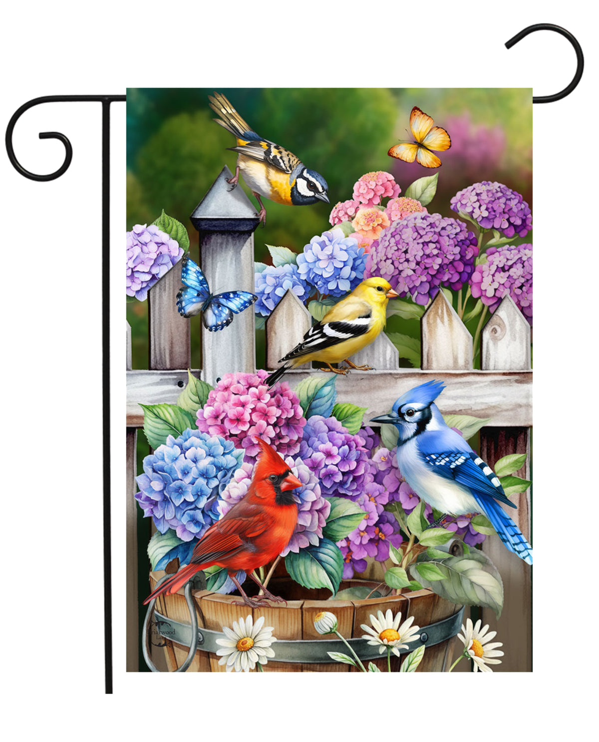 Bird Watching Garden Flag