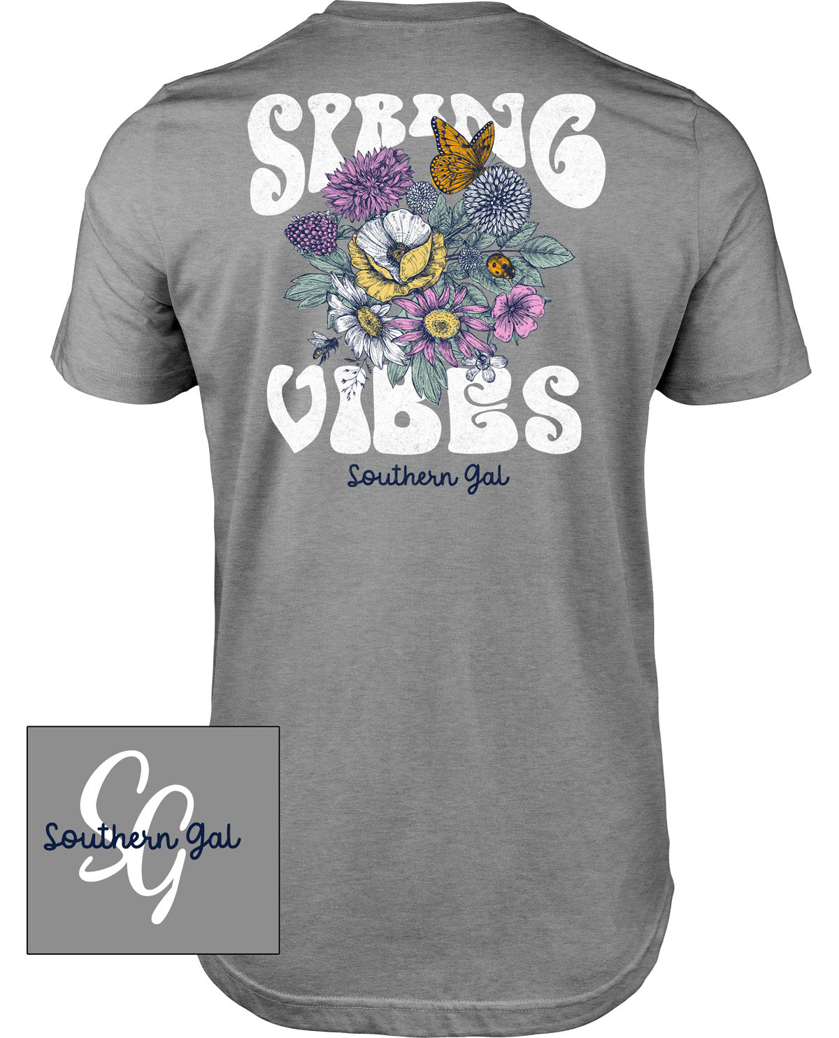 Southern Gal Missy Vibes Short Sleeved Screen Tee