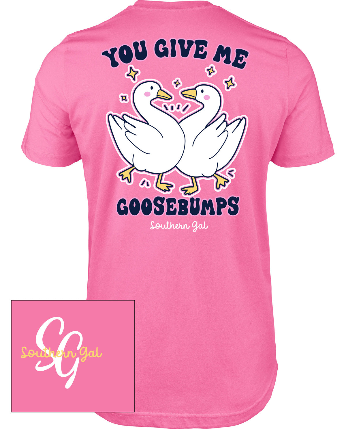 Southern Gal Missy Goosebumps Short Sleeve Screen Tee