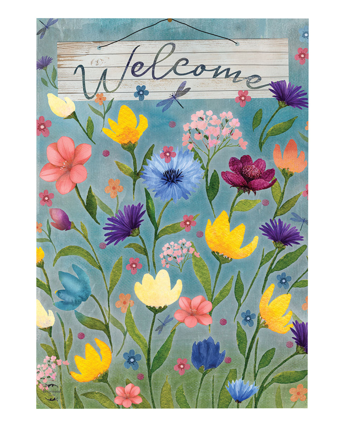 Wildflower Field Garden Flag