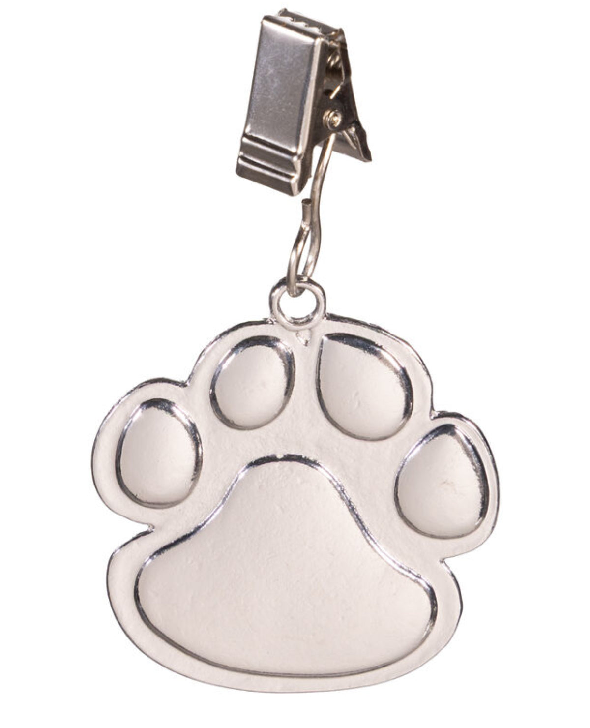 Metal Paw Print Flag Clips