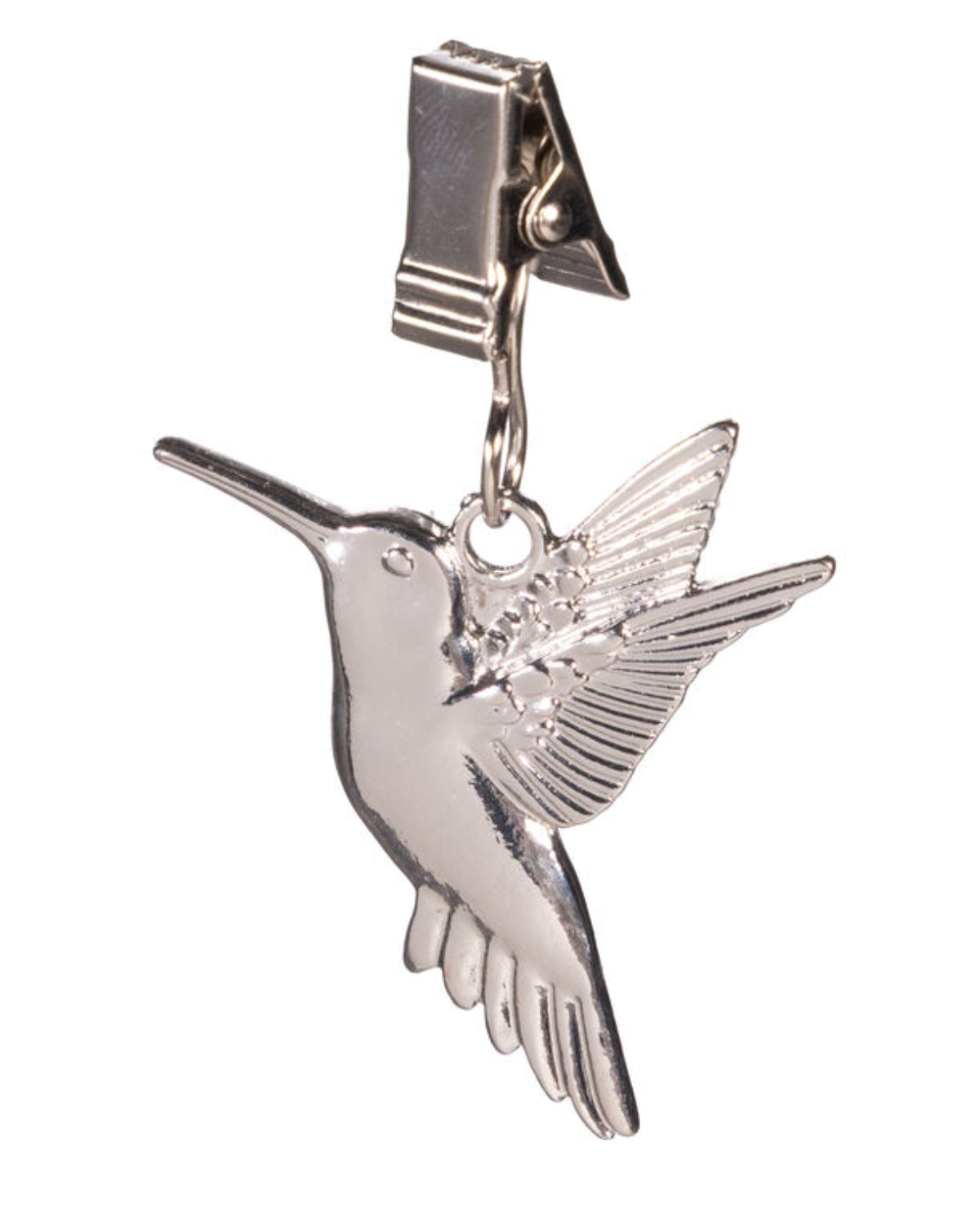 Metal Hummingbird Flag Clip