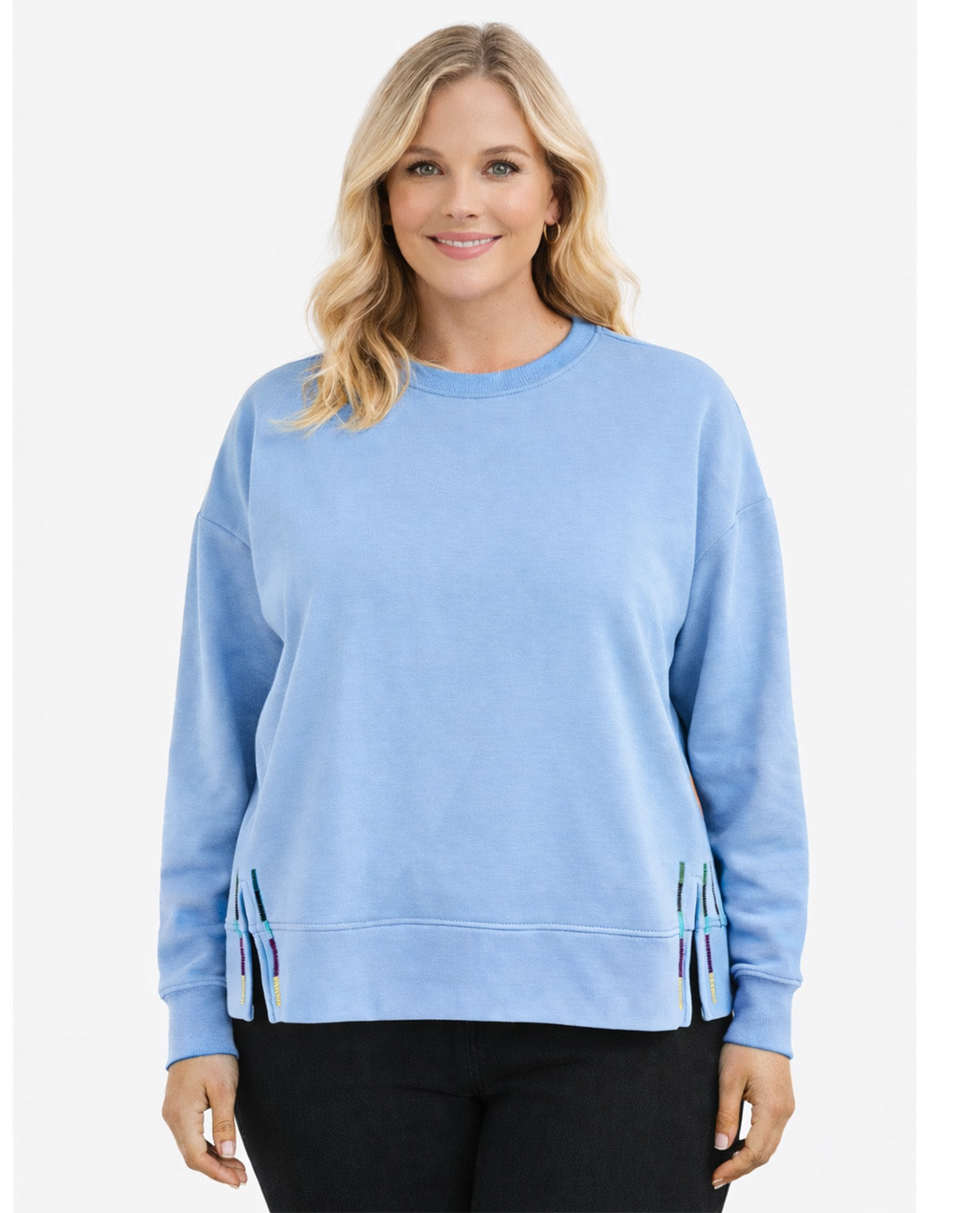 Match Fit Drop Shoulder Pullover Top