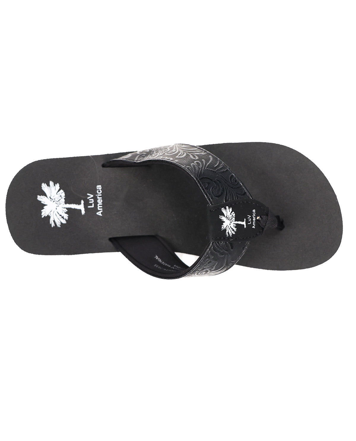 Luv America Pansy Thong Sandal