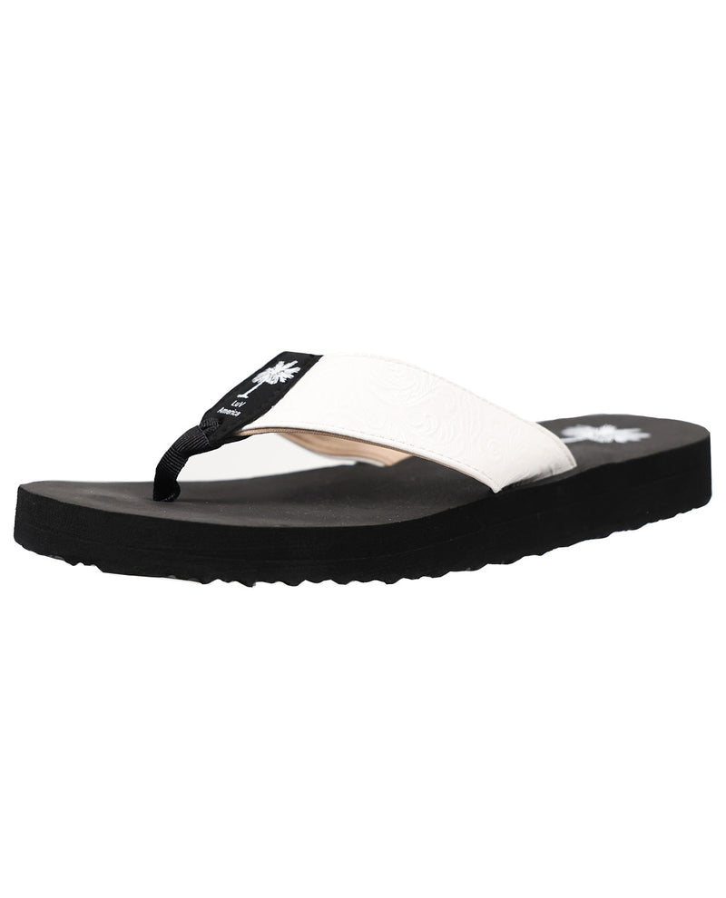 Luv America Pansy Thong Sandal