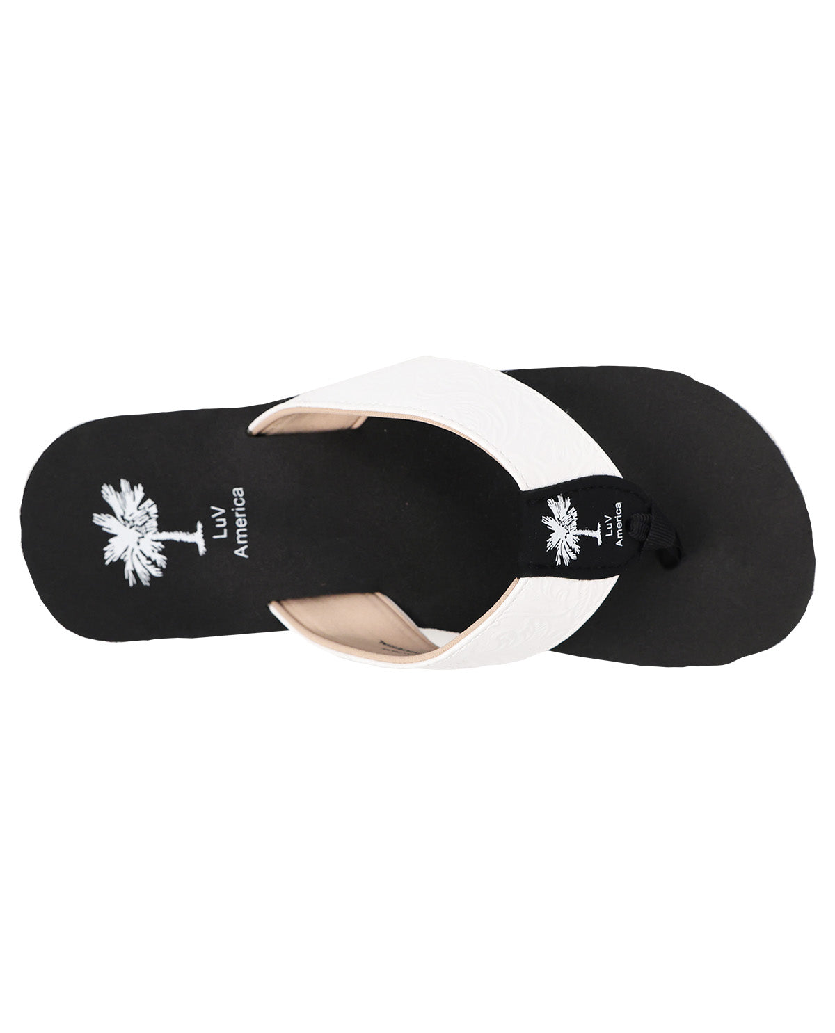 Luv America Pansy Thong Sandal