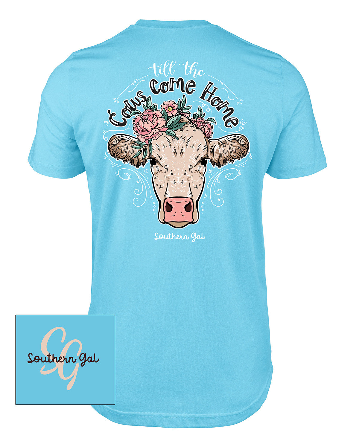 Southern Gal Come Home Short Sleeve Screen Tee