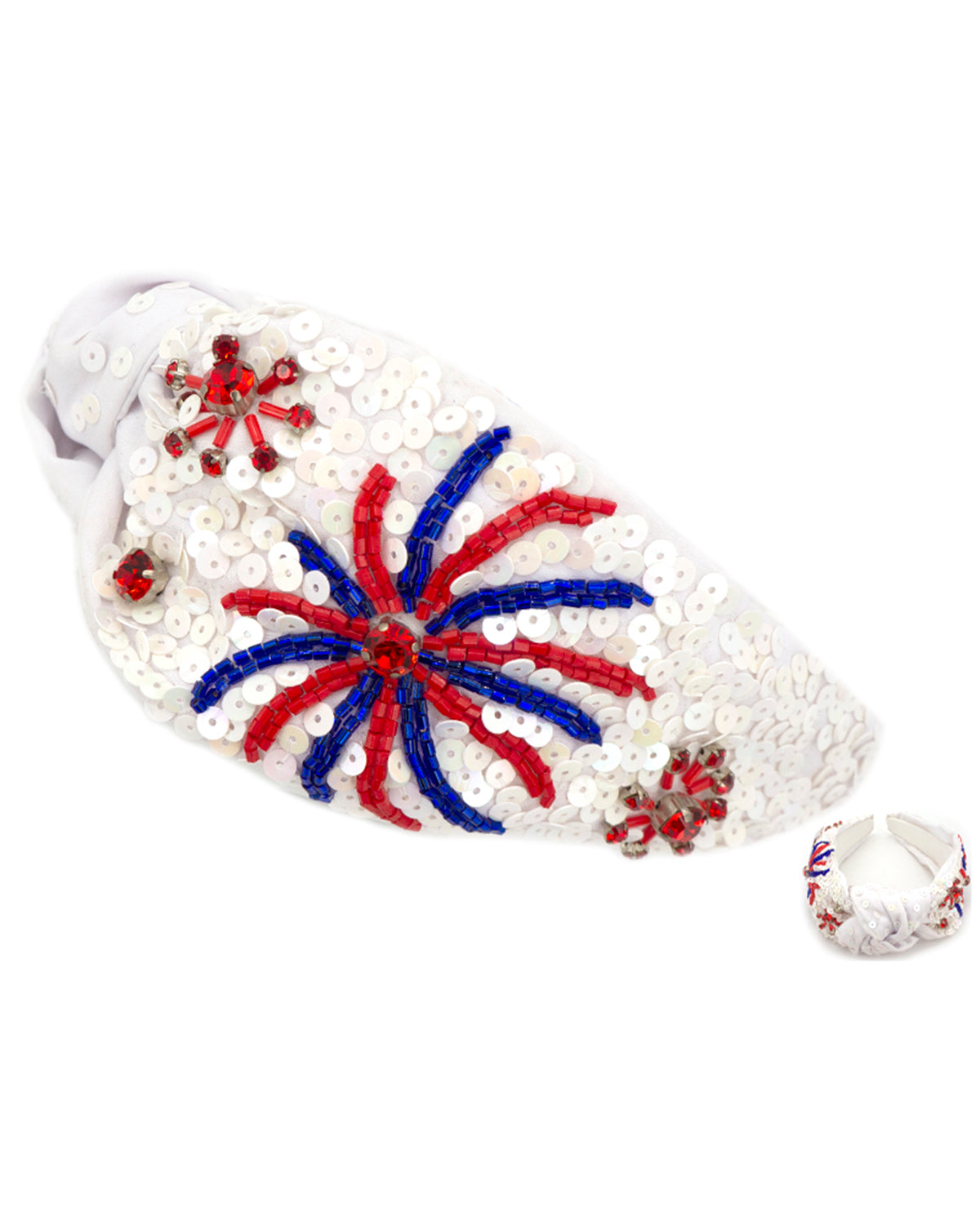 Fireworks Headband White
