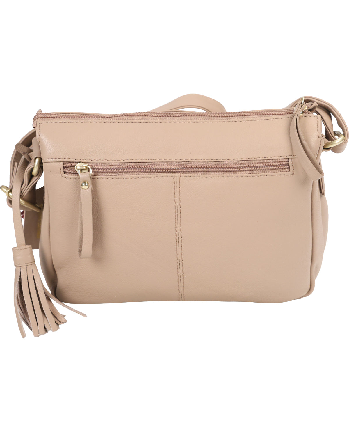 Great American Leatherworks Granada Leather Top Zip Handbag