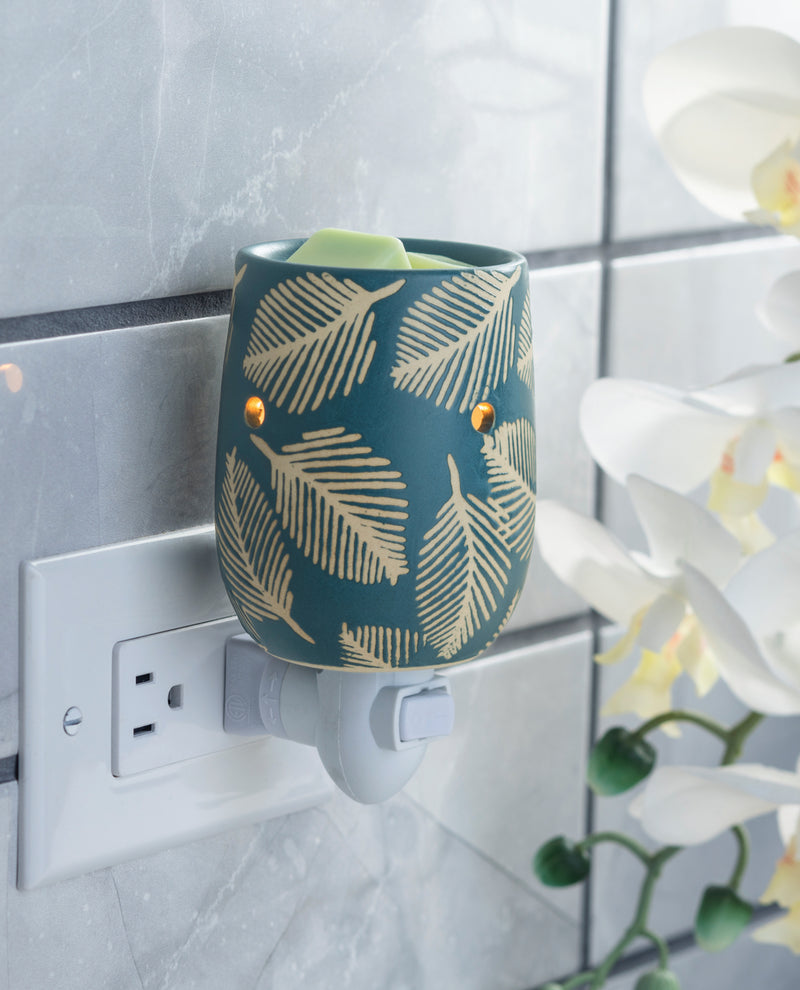 Pressed Leaf Pluggable Fragrance Warmer