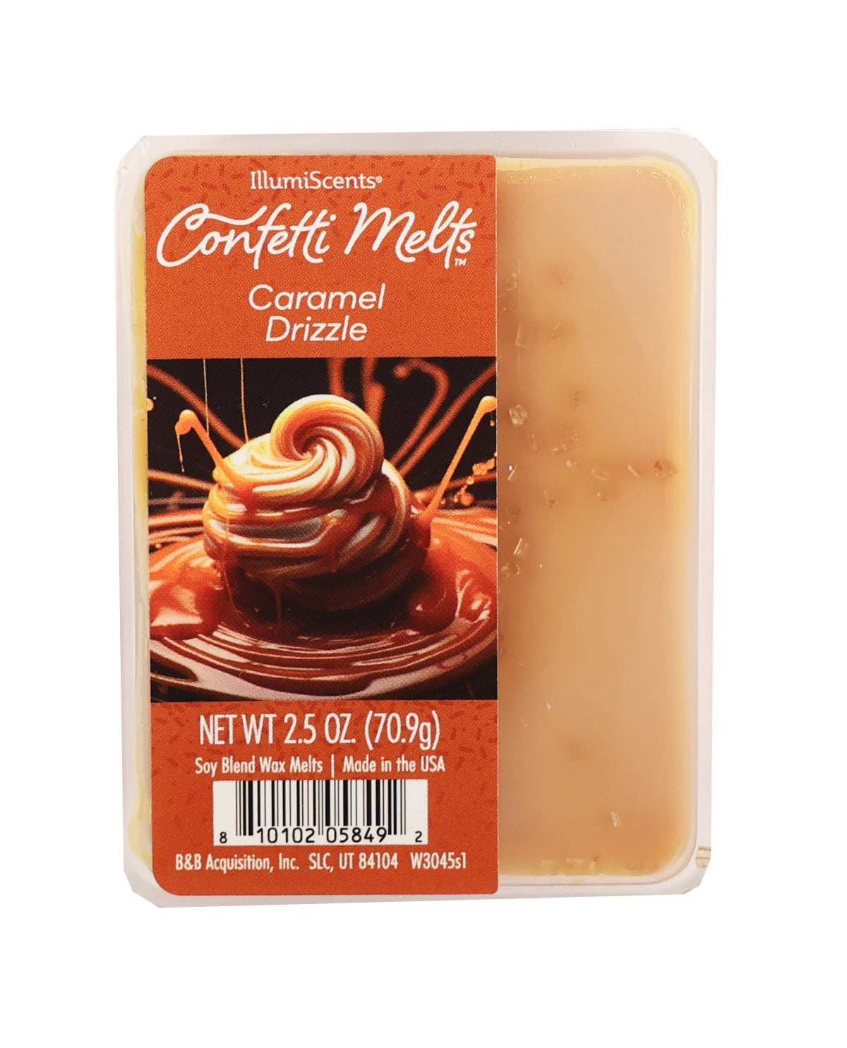 2.5oz Illumiscents Wax Melts - Caramel Drizzle