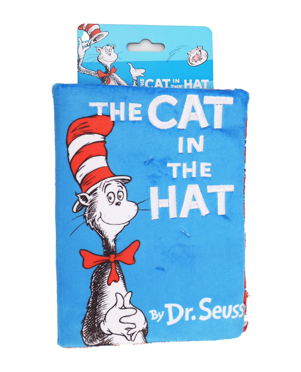 Cat In The Hat 8 Inch Plush Crinkle Book