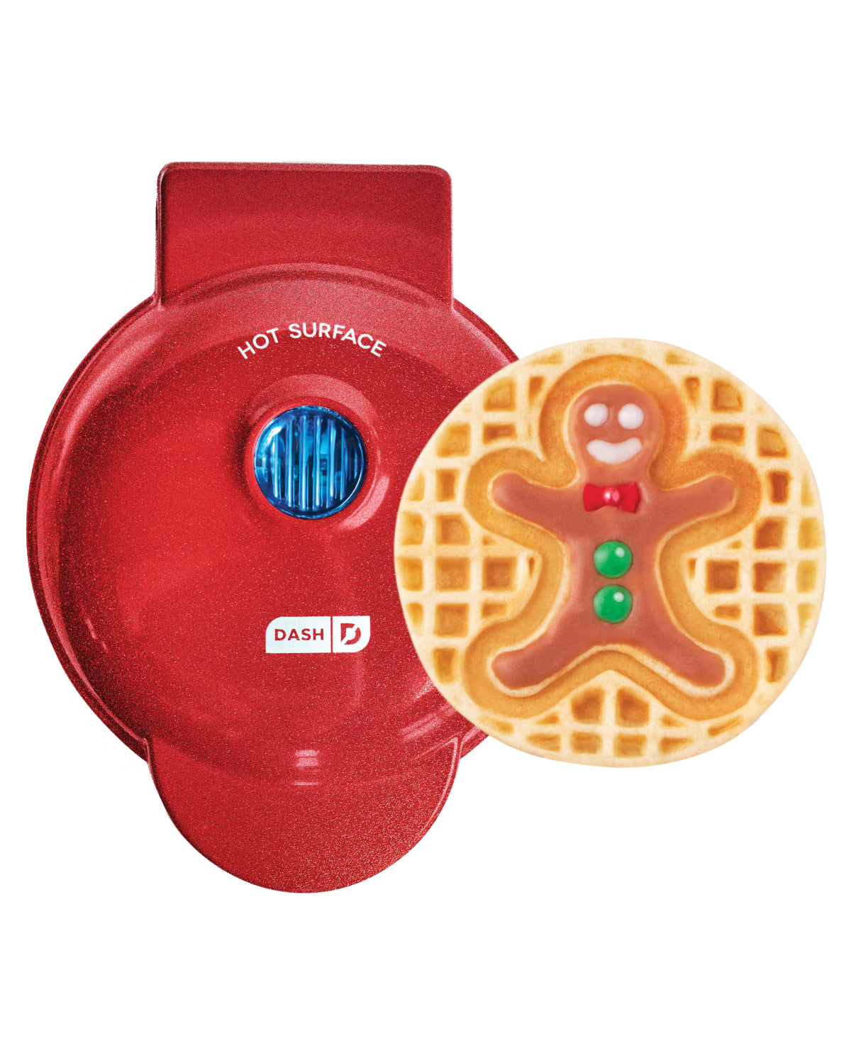 Gingerbread Man Mini Waffle Maker