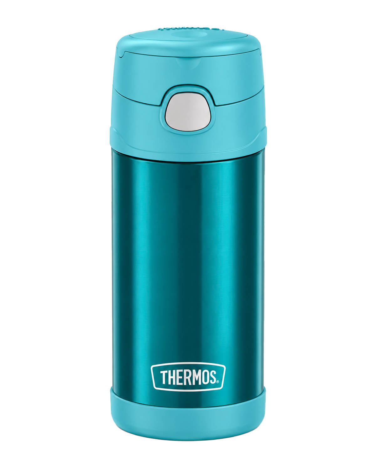 Teal Thermos 12oz Straw Bottle