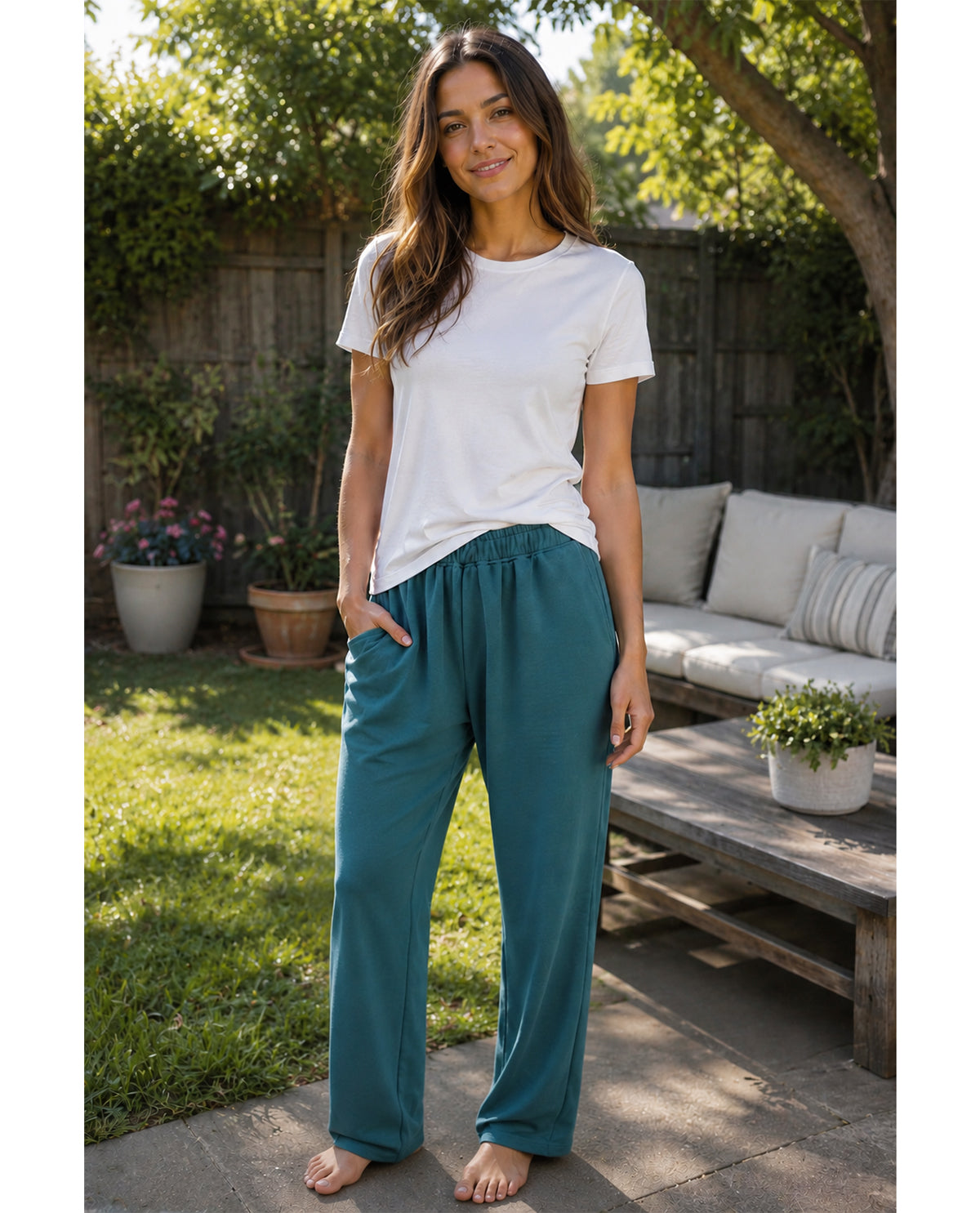 Speculation Open Hem Fleece Pant