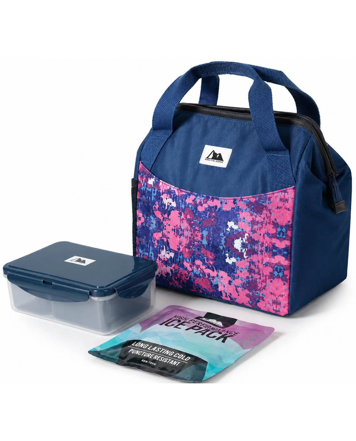 Arctic Zone Lunch Cooler - Night Orchid Combo