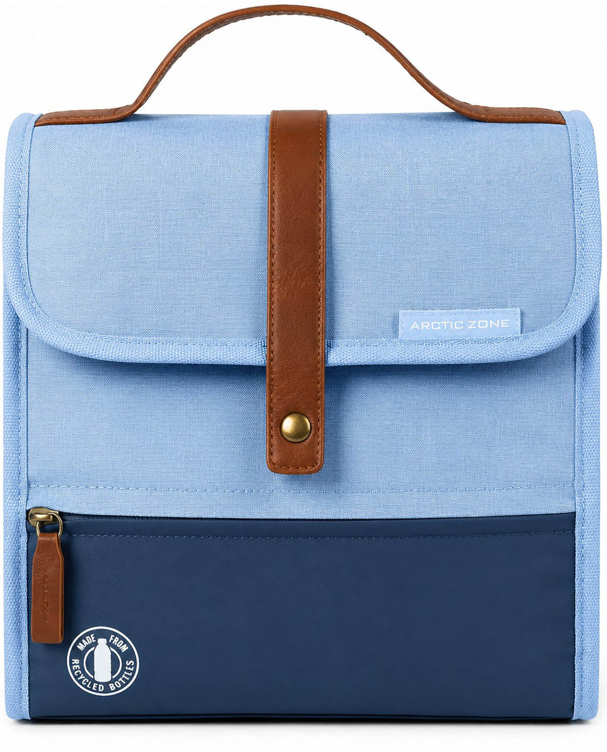 Arctic Zone Denim Lunch Kit W/ Snap Button