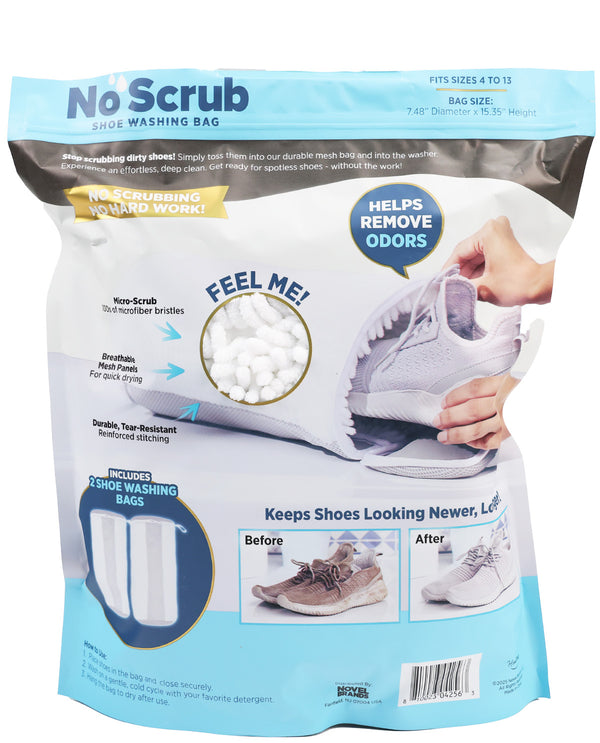 No Scrub Shoe Washing Bag