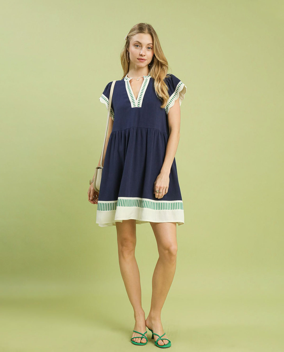 Umgee Color Block Dress