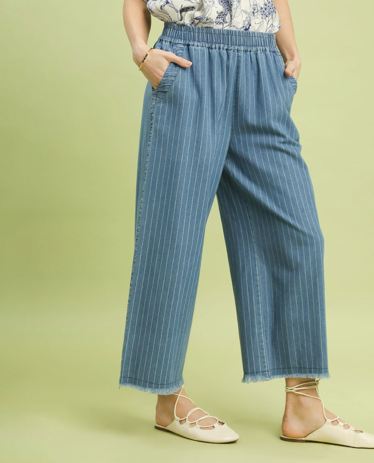 Umgee Pullon Lt Denim Pant