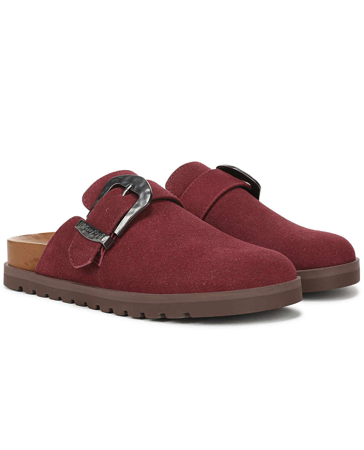 Blowfish Sienna Faux Suede Burgundy