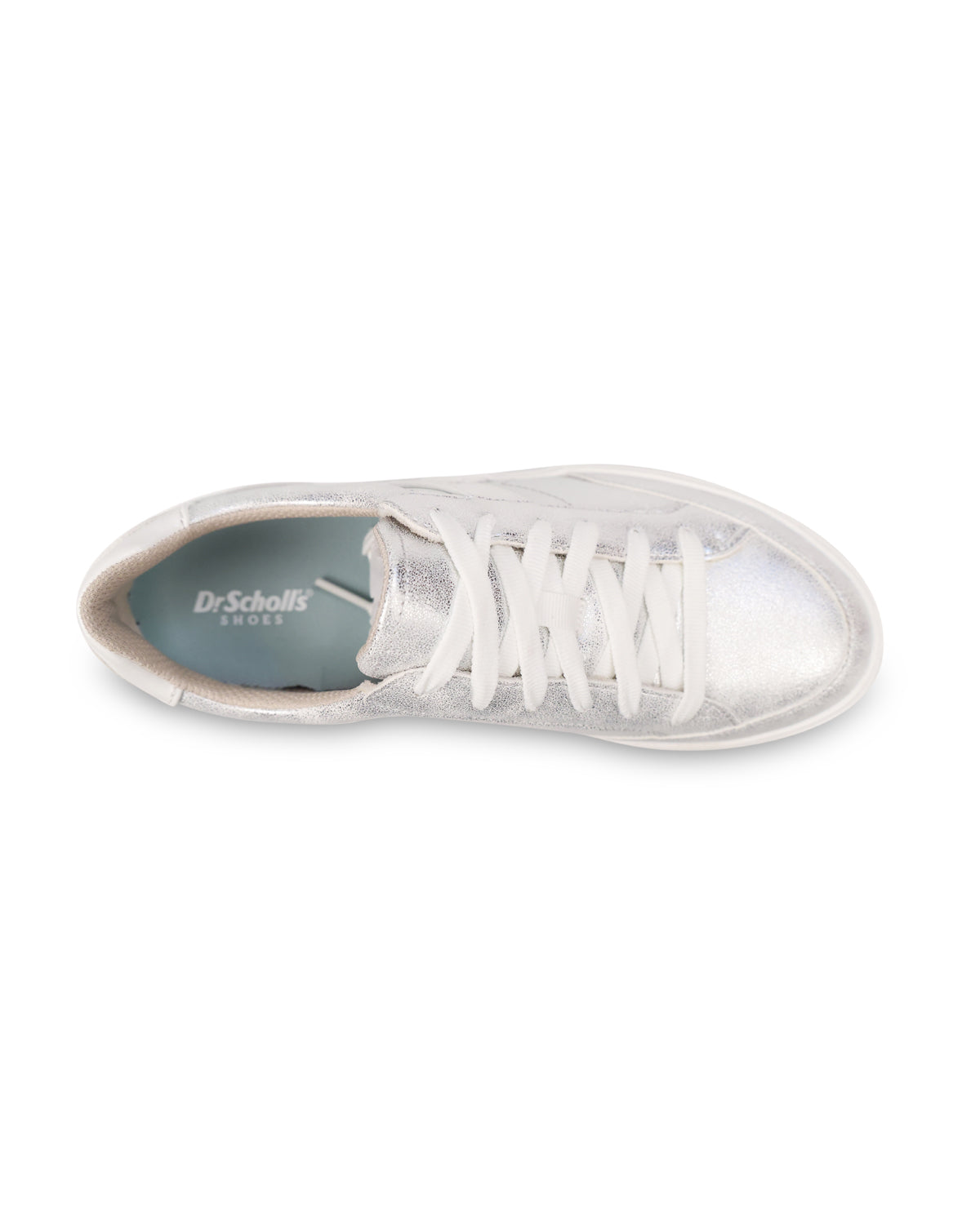 Dr Scholls Madison Lace Sport Shoe Silver
