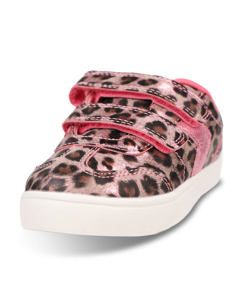 Dr Scholls Madi Play Kids Sport Shoe Leopard Pink