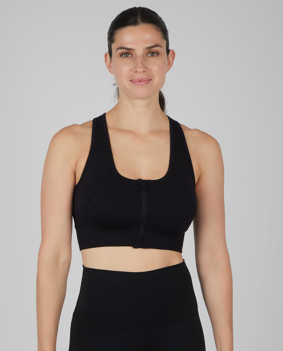 90 Degree 2 Pack Zip Front Sports Bras
