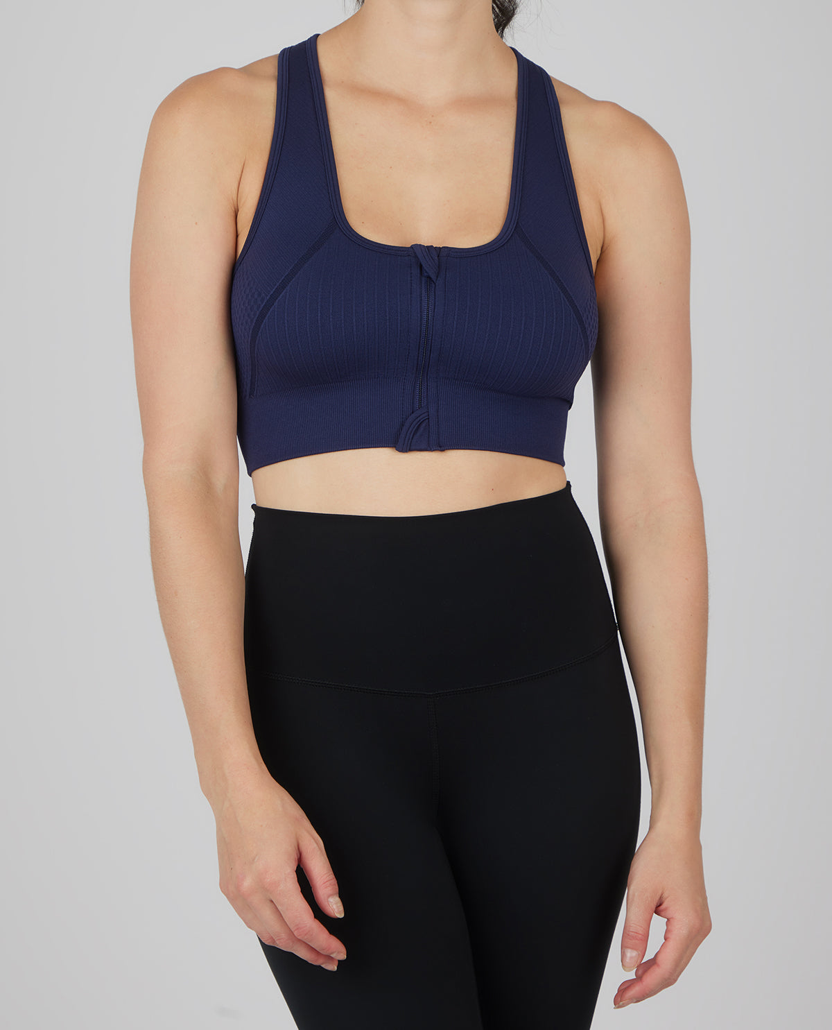 90 Degree 2 Pack Zip Front Sports Bras