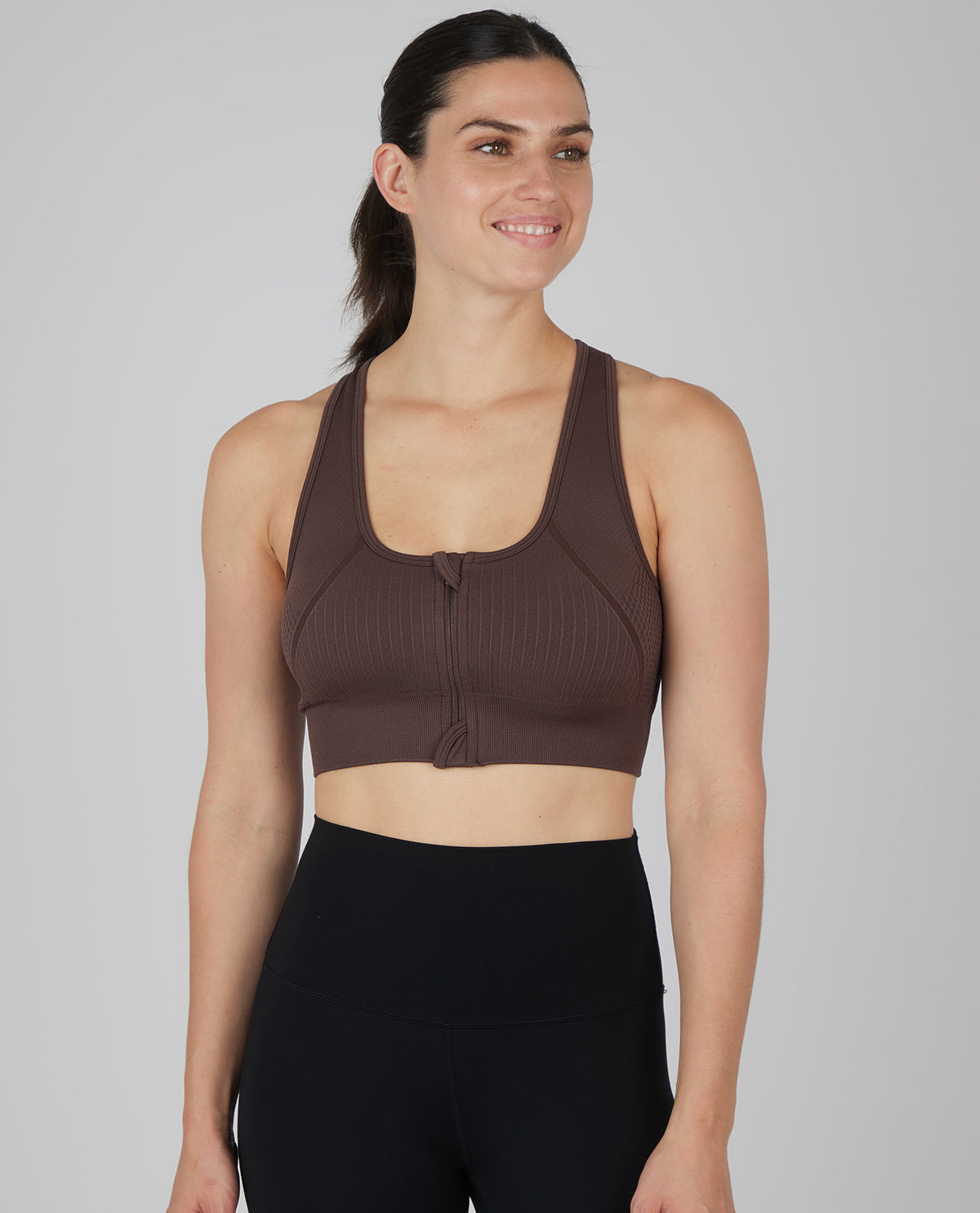 90 Degree 2 Pack Zip Front Sports Bras