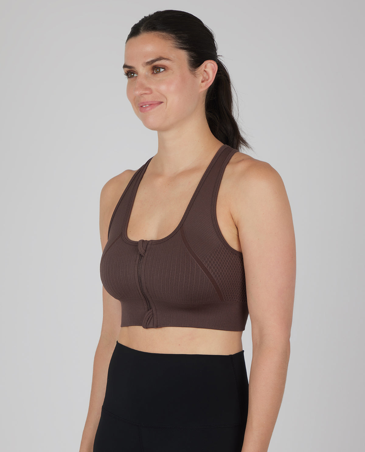 90 Degree 2 Pack Zip Front Sports Bras
