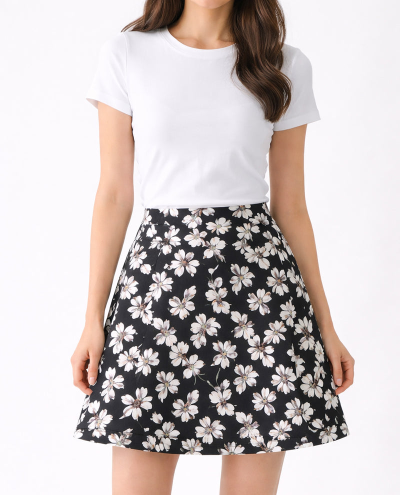 Vogo Print Aline Skort