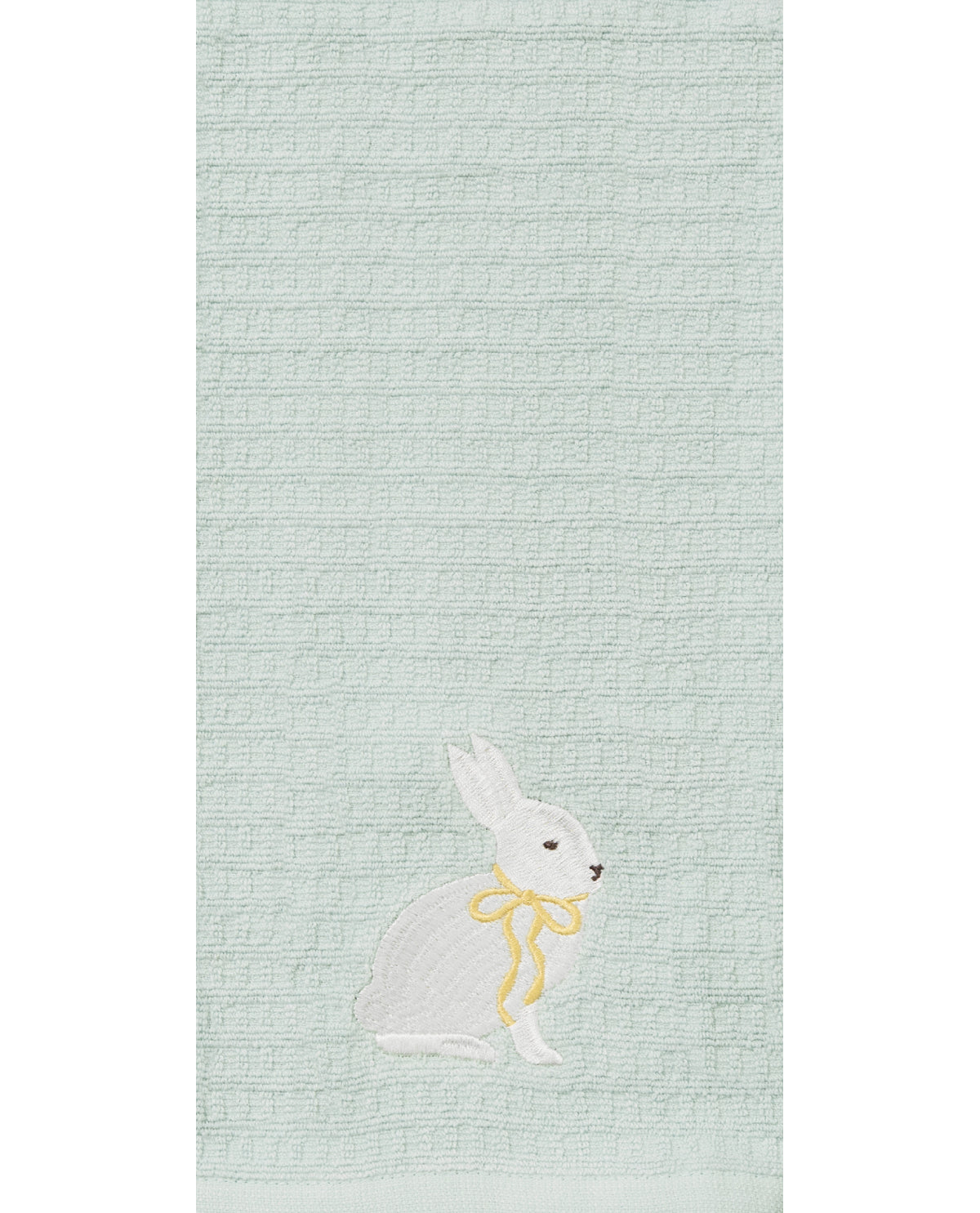 Bow Bunny Waffle Kitchen Towel