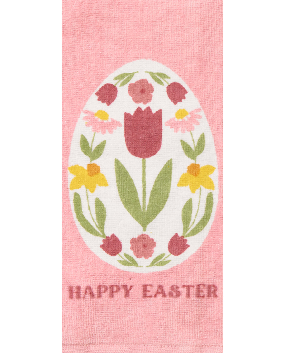 Happy Easter Tulip Kitchen Towel