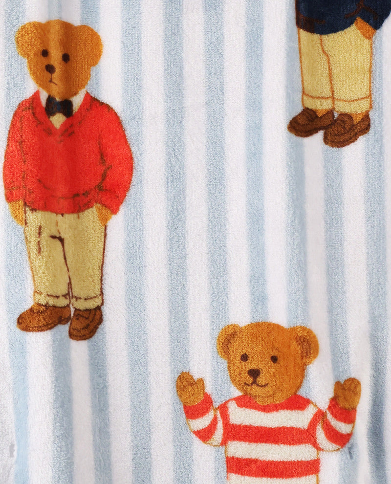 Rowe & Hudson Preppy Bear Plush Throw