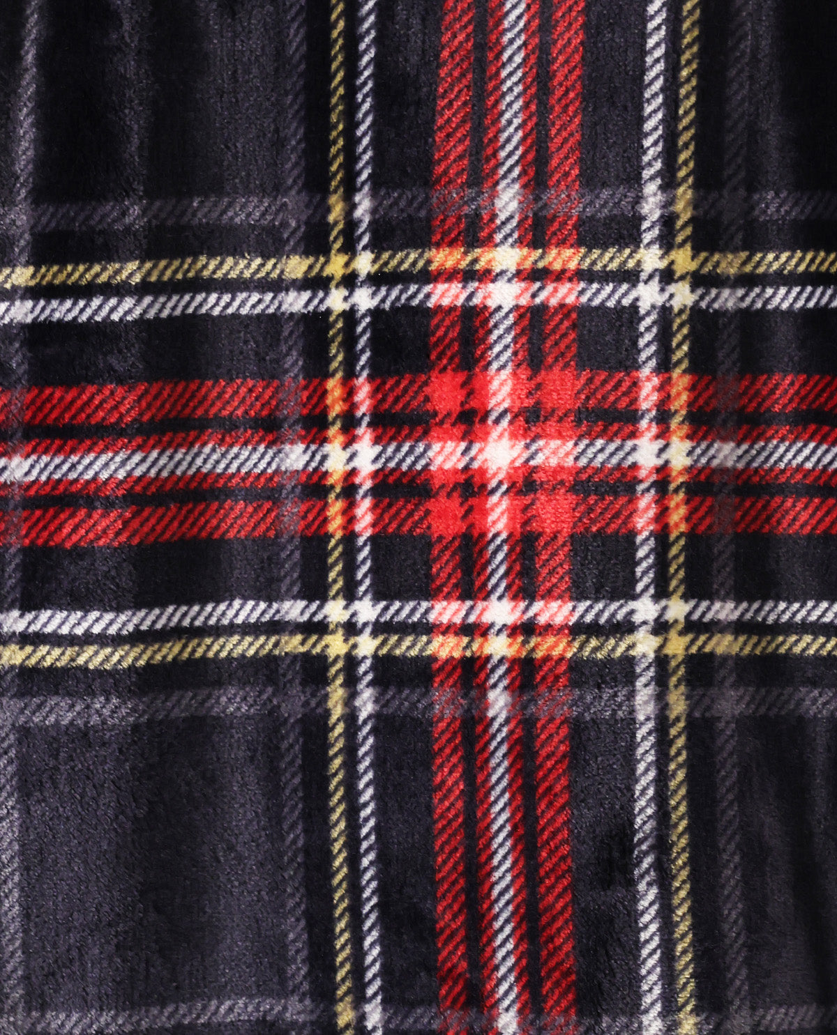 Rowe & Hudson Jones Plaid Plush Throw