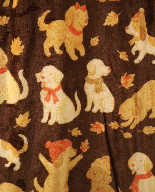 Wags & Wiggles Leafy Ruff Ruff Pet Throw