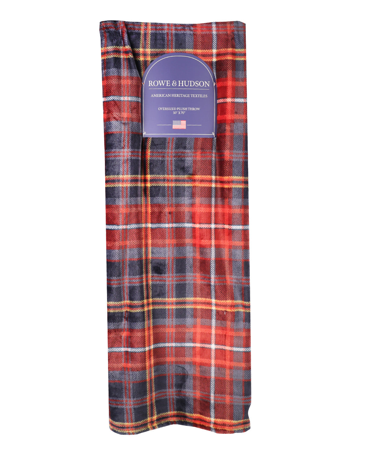 Rowe & Hudson Cabin Chair Plaid Throw